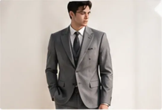 Suit Slim Fit Grey