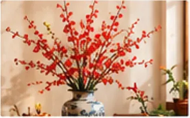 Cành đào giả cao cấp