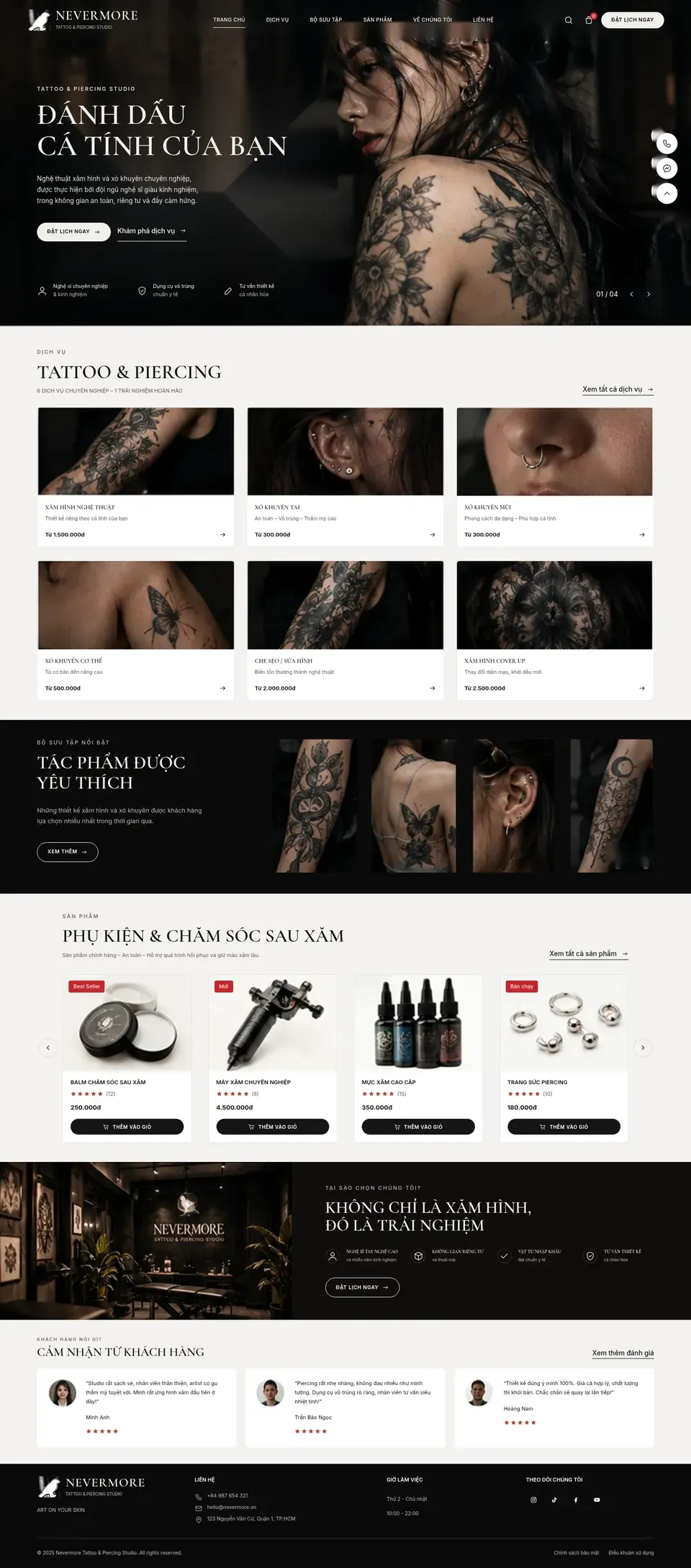 Giao diện Nevermore